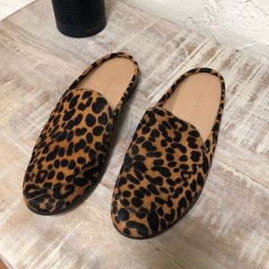 Animal print loafers!